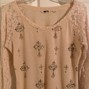 EUC Miss Me Top Size Extra Large